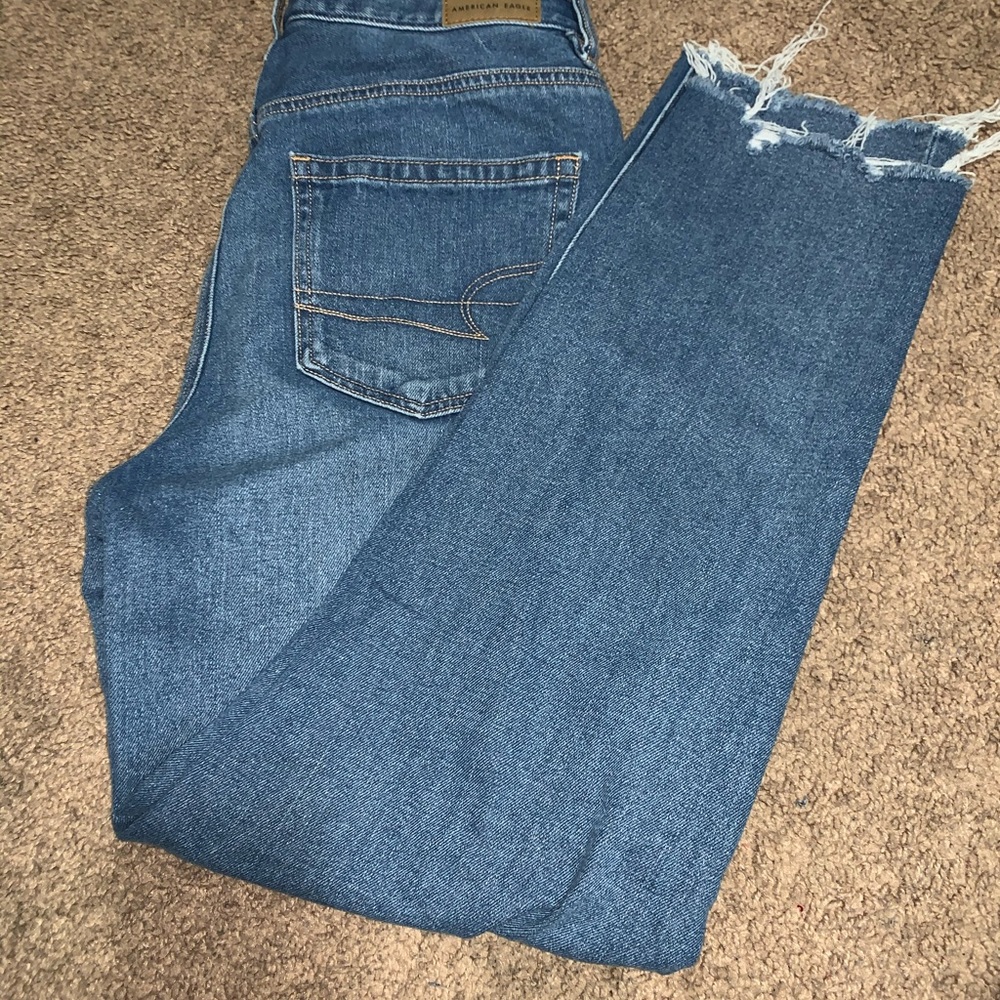 American Eagle mom jeans